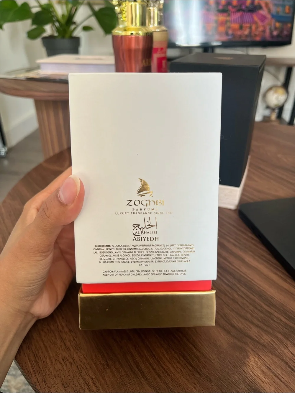 Al Khaleej Abiyedh E a u De P a r f u m By Zakat Zoghbi P a r f  100ml 3.4 FL Oz